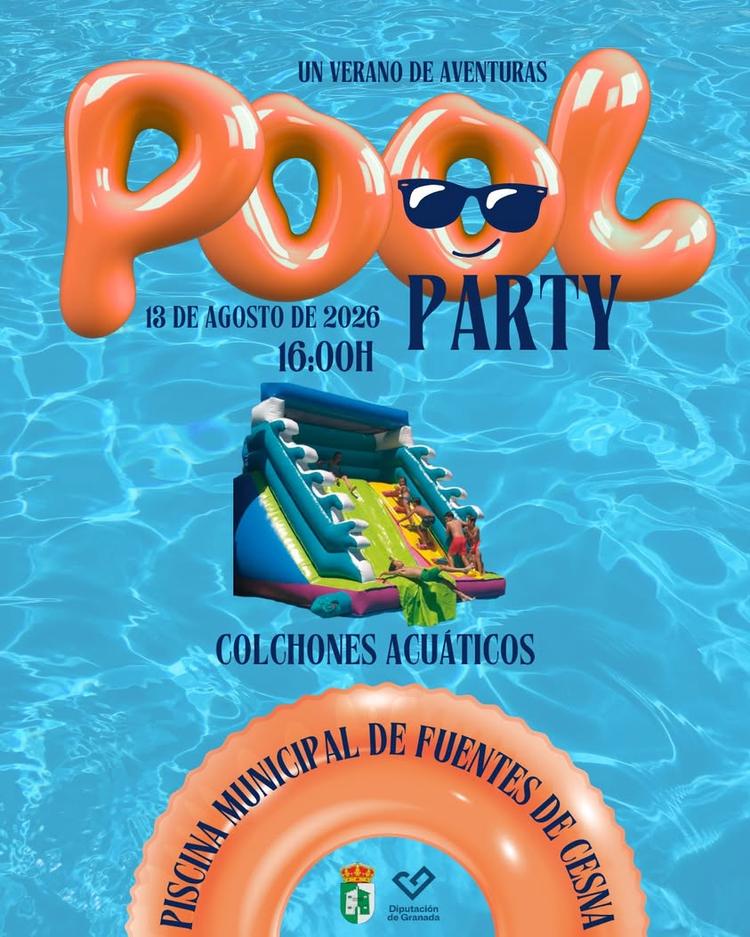 💦🎉 ¡Vuelve la Pool Party a la Piscina Municipal de Fuentes de Cesna! 🎉💦 Tras el buen ambiente de la anterior, repeti...