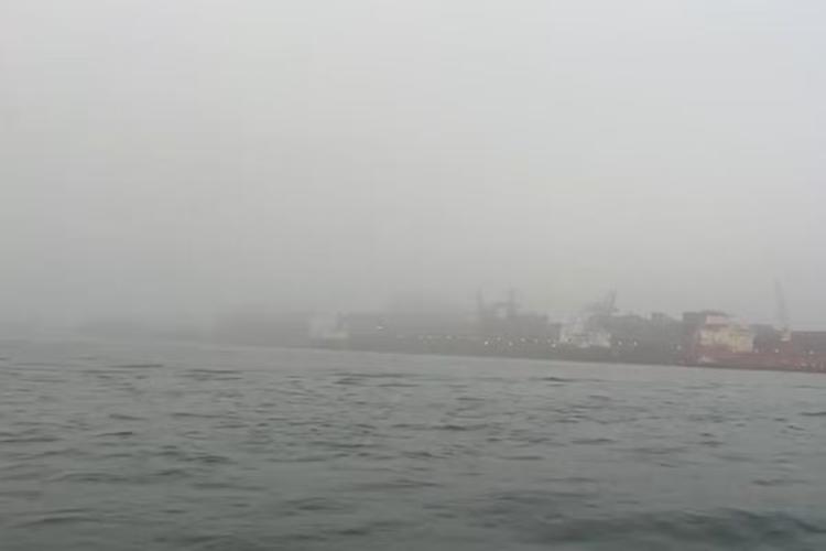 Nevoeiro fecha o Porto de Santos, SP, e as travessias litorâneas; VEJA