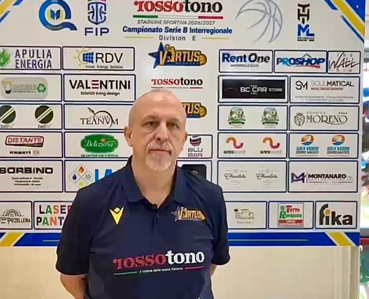 Basket B2/M, Virtus Mesagne: coach Olive presenta la gara con la Virtus Molfetta