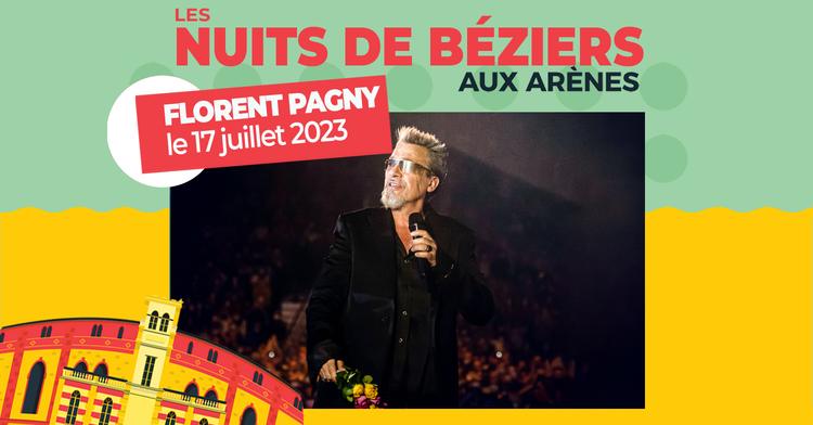 Jeu concours : gagnez vos places pour FLORENT PAGNY aux Arènes de Béziers le 17 juillet !