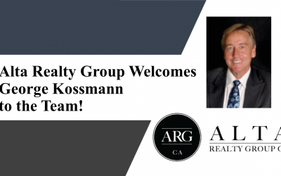 Alta Realty Group Welcomes George Kossmann to the Team