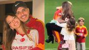 Mauro Icardi festejó el título del Galatasaray junto a la China Suárez y sus hijos tras los rumores de crisis: el emotivo video
