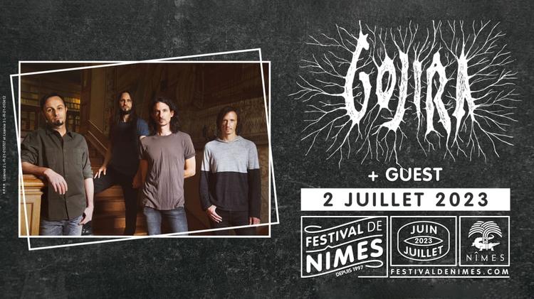 Jeu concours : gagnez vos places pour GOJIRA au festival de Nîmes le 2 juillet