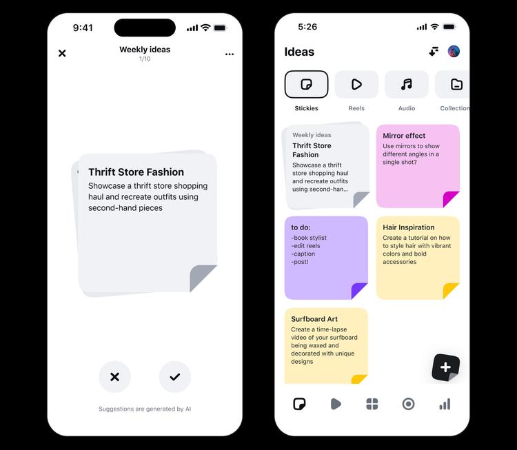 02 Inspiration Tab Insights Weekly Ideas carousel 03