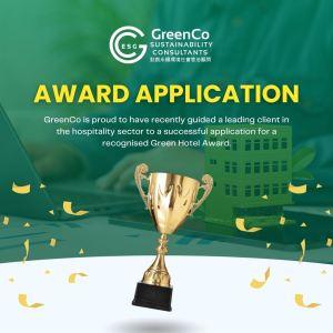 Green Hotel Award application