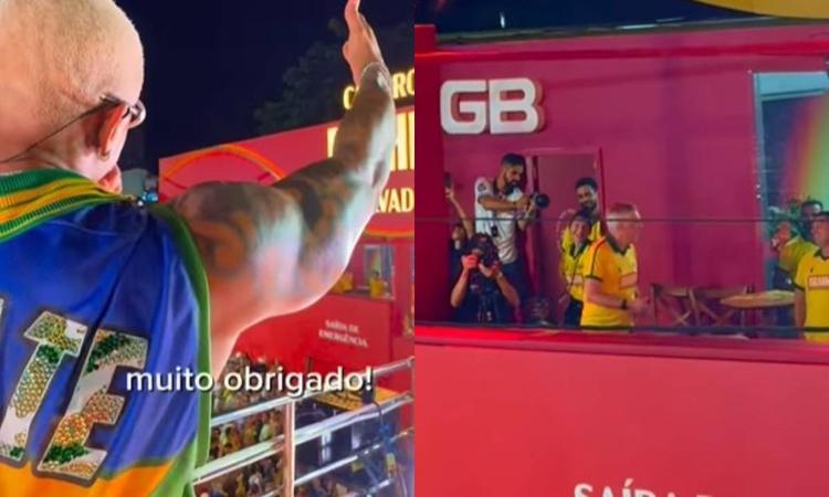 Neymar escalado por Ancelotti: Léo Santana resgata pedido para técnico durante o carnaval e comemora