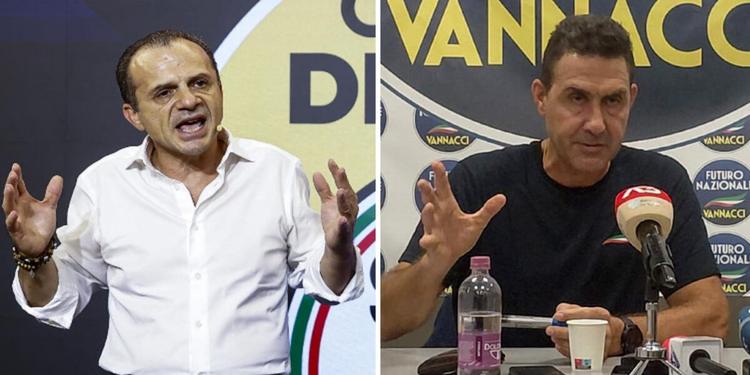 Cateno De Luca sfida Vannacci: «Stiamo fermando la fuga di voti». La replica: «A destra una bella ammucchiata»