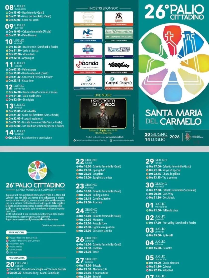 Let the Palio begin!!!  Appuntamento stasera ore 21.00 Oratorio del Carmelo per la prima di tante serate!  Dal 20 giugno...