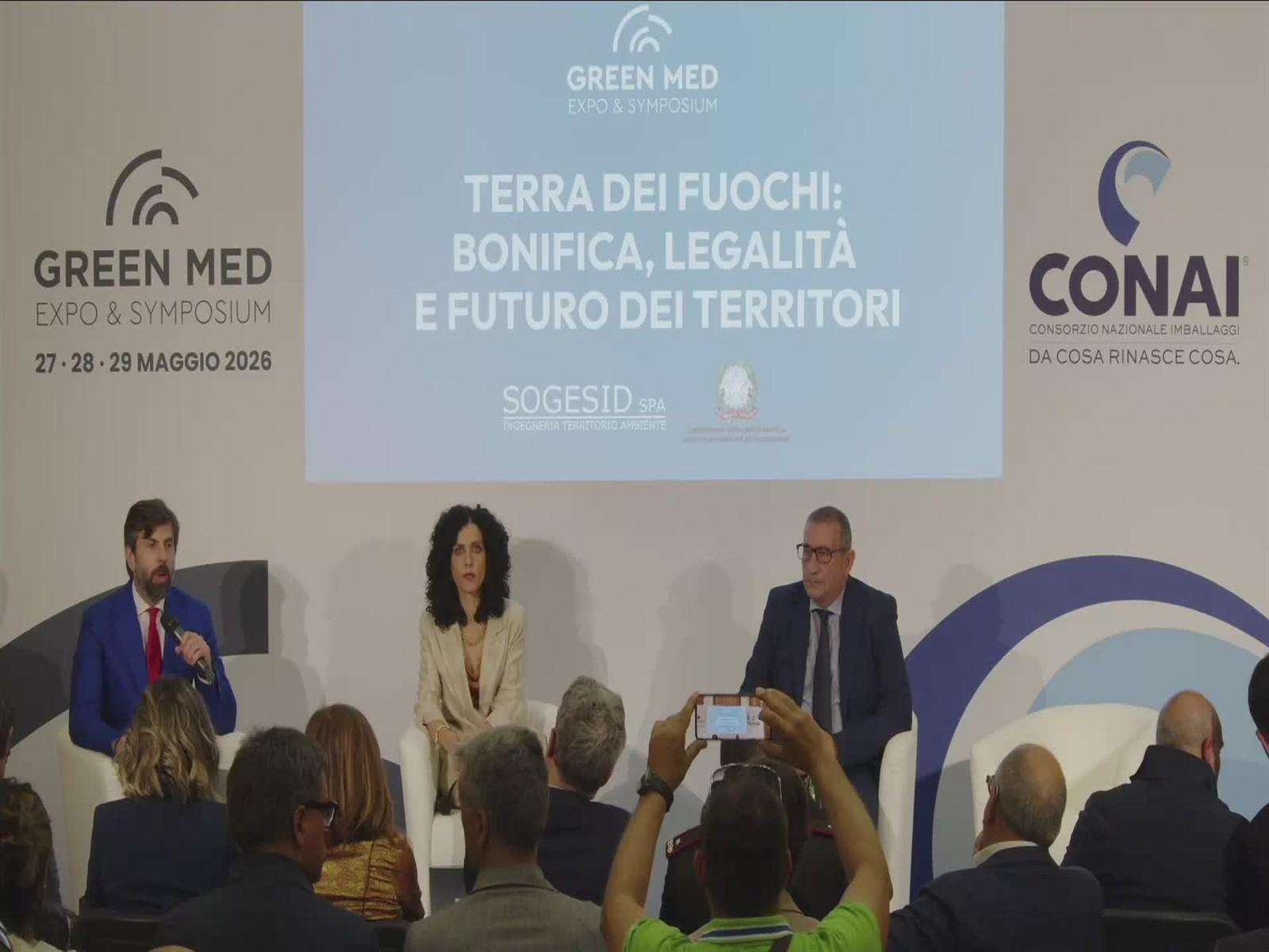 Napoli, al Green Med Symposium dialogo sulla Terra dei Fuochi tra bonifiche e futuro dei territori