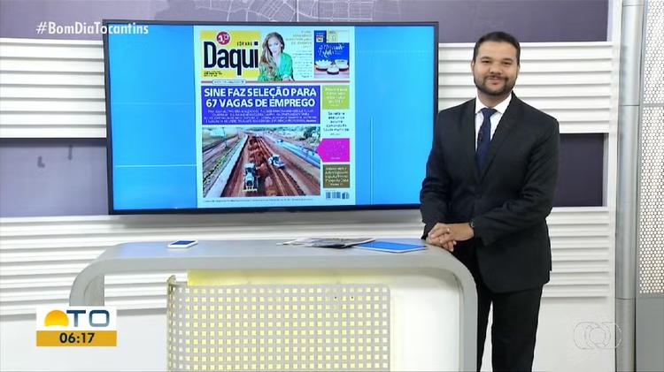 VÍDEOS: Bom Dia Tocantins, desta sexta-feira,12 de junho de 2026