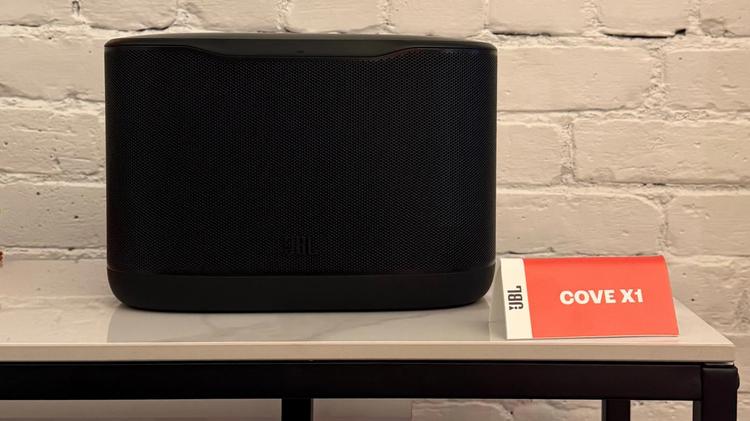 A JBL Cove X1 speaker