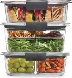 Rubbermaid Brilliance BPA-Free Food Storage Containers (3 set)