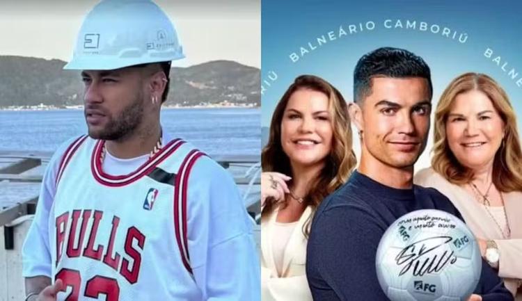 'Prédios do Neymar' e Cristiano Ronaldo garoto-propaganda: como craques movimentam a região com m² mais caro do Brasil