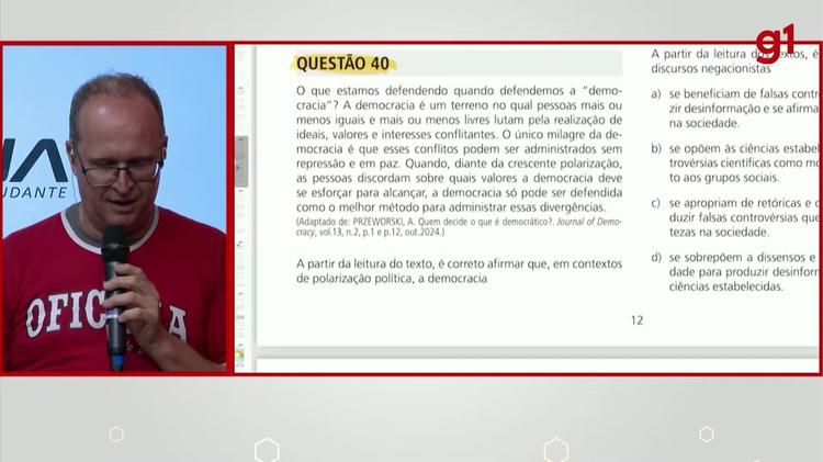 VÍDEOS: confira a resolução comentada de questões da 1ª fase da Unicamp 2027