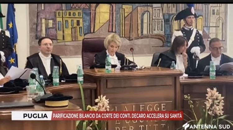 Puglia, parificato l’ultimo bilancio. Decaro accelera sulla sanità