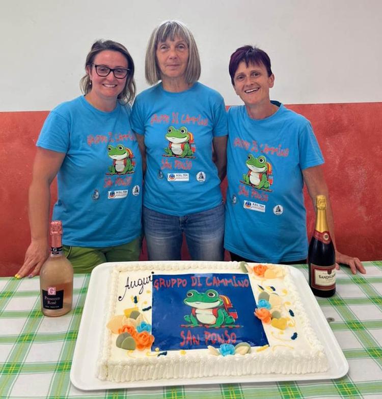 san ponso gruppo di cammino