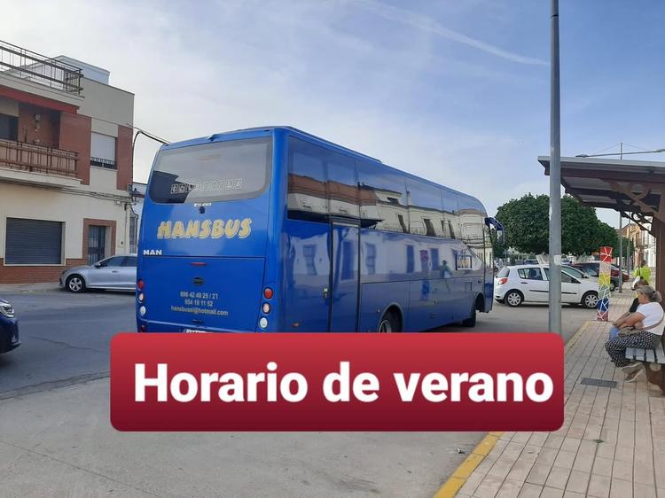 🚍 HORARIO DE VERANO DE AUTOBUSES Mañana 24 de junio comienza el horario de verano. De lunes a viernes el autobús hacia...