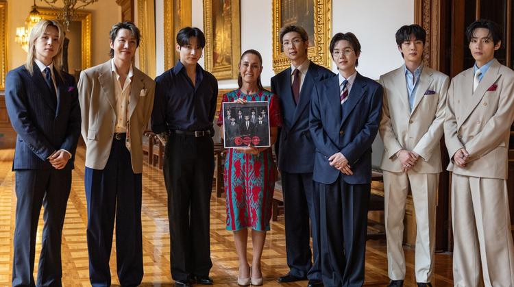 ¡Histórico! BTS conquista Palancio Nacional y ¿prometen regreso a México en 2027?
