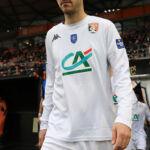 30/11/2024, Laval (Mayenne), Coupe de France, Saison 2024-2025, [Coupe de France-8ème tour] Stade Lavallois - US Concarneau (National) au Stade Francis Le Basser - Yohan TAVARES (Stade Lavallois)