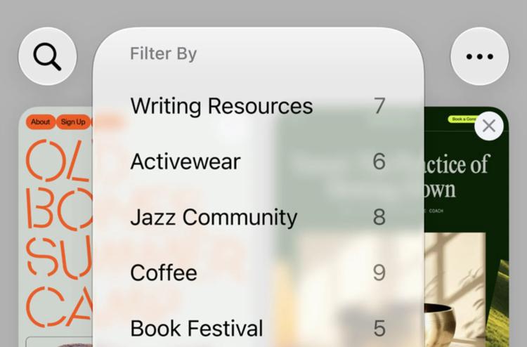 Safari tabs in ios 27