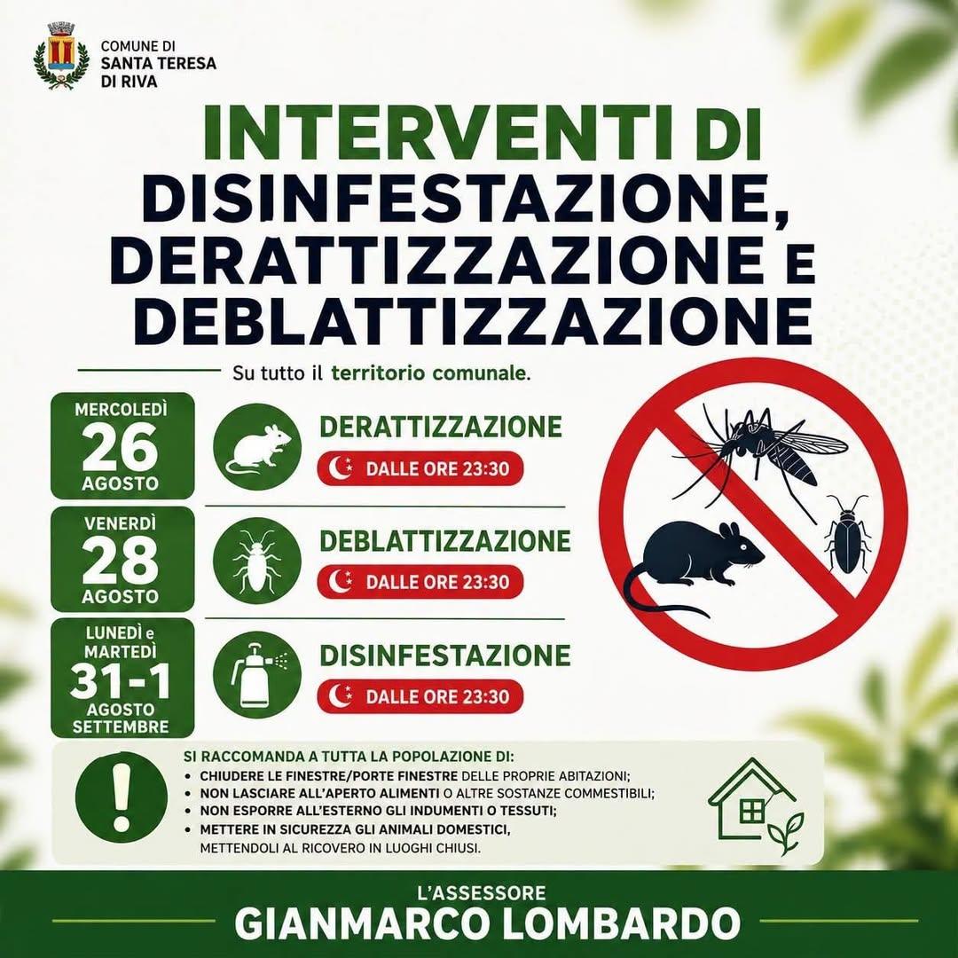Comune di Santa Teresa di Riva Posted