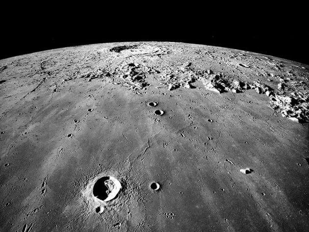 Symbolbild: Blick von Apollo 17 auf das Mare Imbrium. Copyright: NASA