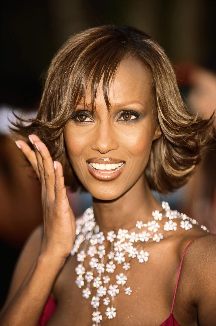 Supermodel Iman