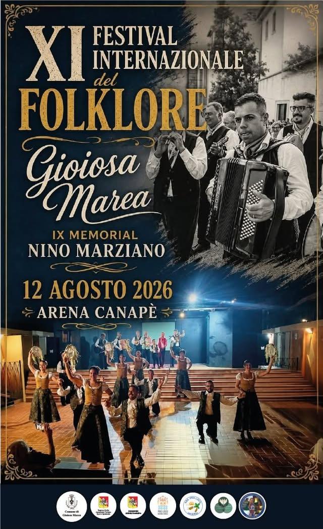 🎶🌍 FESTIVAL INTERNAZIONALE DEL FOLKLORE – Gioiosa Marea 🌍🎶 Un appuntamento speciale per celebrare 50 anni di folklor...