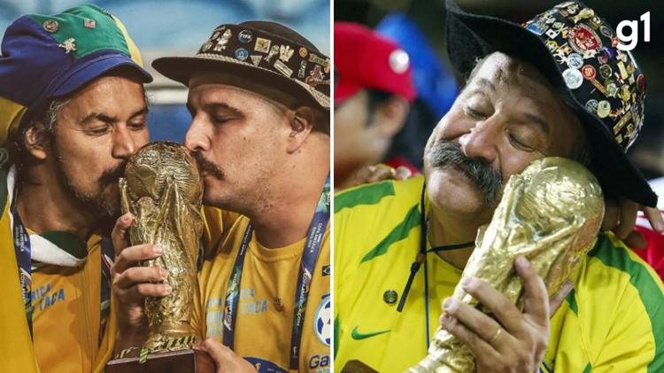 Lembra do 'Gaúcho da Copa'? Filho de torcedor-símbolo da Seleção vai ao 10º Mundial da família para manter legado do pai: 'É mais do que futebol'