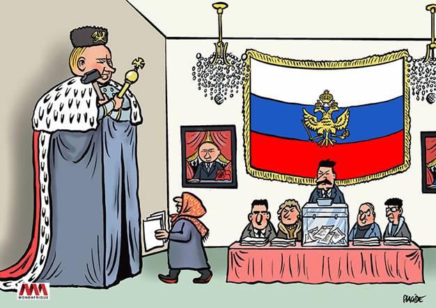 Elections présidentielles en Russie : « Poutine is watching you ! »