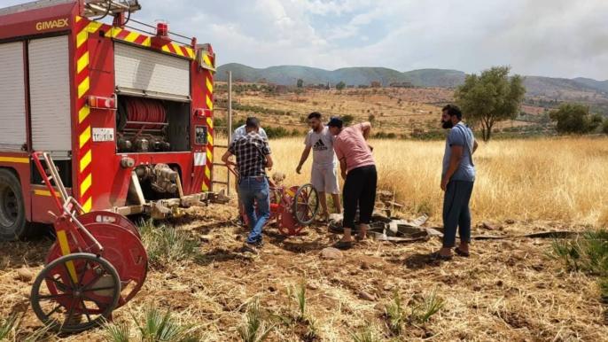 حريق بأوريكة يستنفر السلطات وفرق الوقاية المدنية