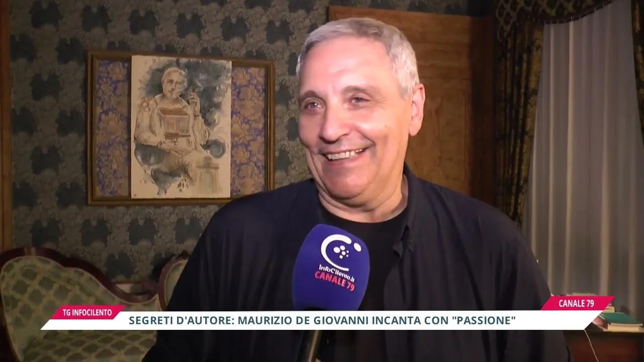 Festival Segreti d’Autore a Sessa Cilento: Maurizio De Giovanni incanta con “Passione”