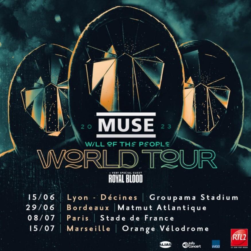 Muse au Groupama Stadium (Lyon)