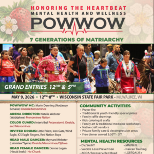Mental Health and Wellness Pow Wow 2026