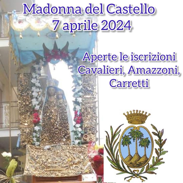 Madonna del Castello - 2024 - iscrizione corteo dei Cavalli e dei Carretti