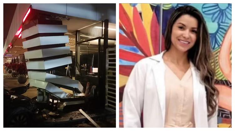 Motorista morre após bater carro contra coluna de portaria de condomínio em Alphaville, na Grande SP