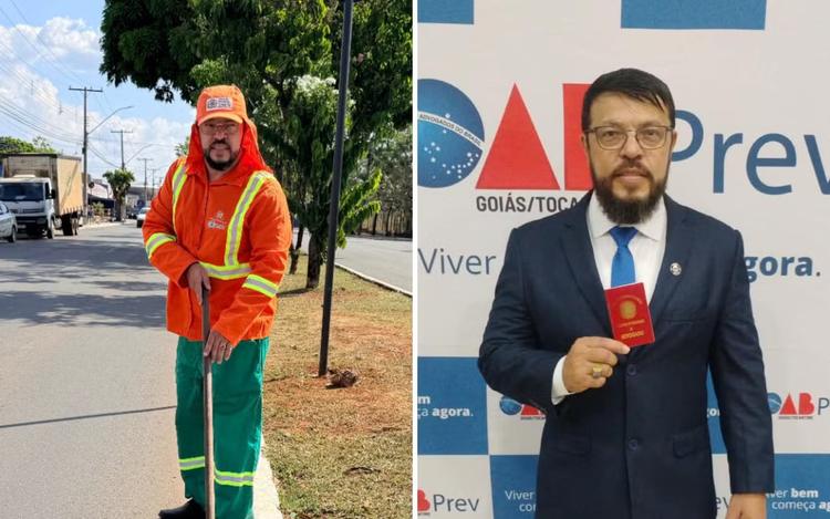Filho de doméstica e há 18 anos trabalhando como gari, servidor conta que sonho de ser advogado foi adiado por falta de dinheiro