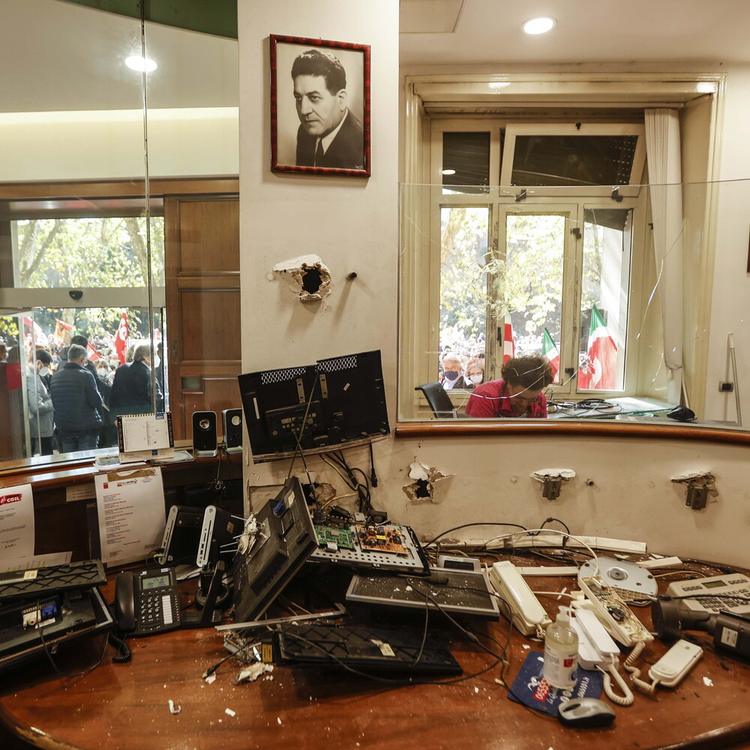 Assalto alla Cgil: condanne confermate in appello per Fiore e Castellino