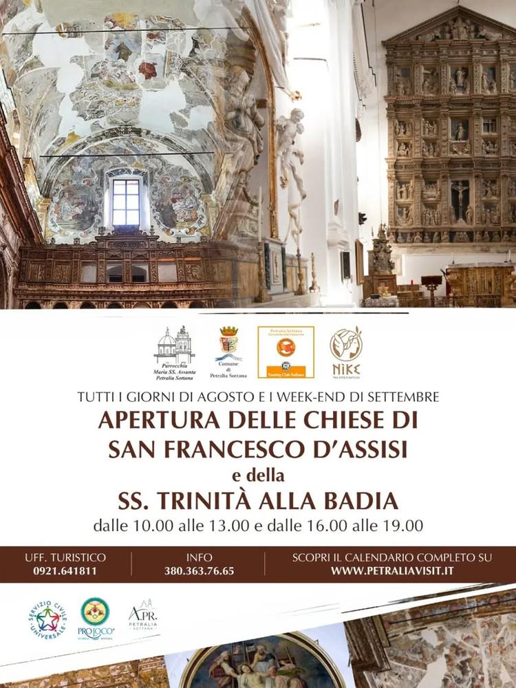 ⛪️Chiese Aperte" a Petralia Sottana: Un’opportunità per scoprire alcune  meraviglie del nostro paese L’Amministrazione C...
