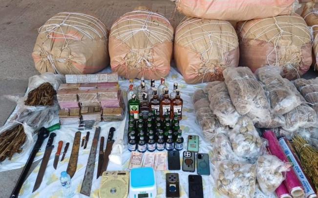 سقوط 3 مروجين للمخدرات وحجز كميات من الممنوعات ببولفاع