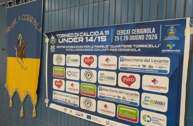 Cerignola, un Torneo Under 15 inaugura il “Centro Consulenza per Famiglie”