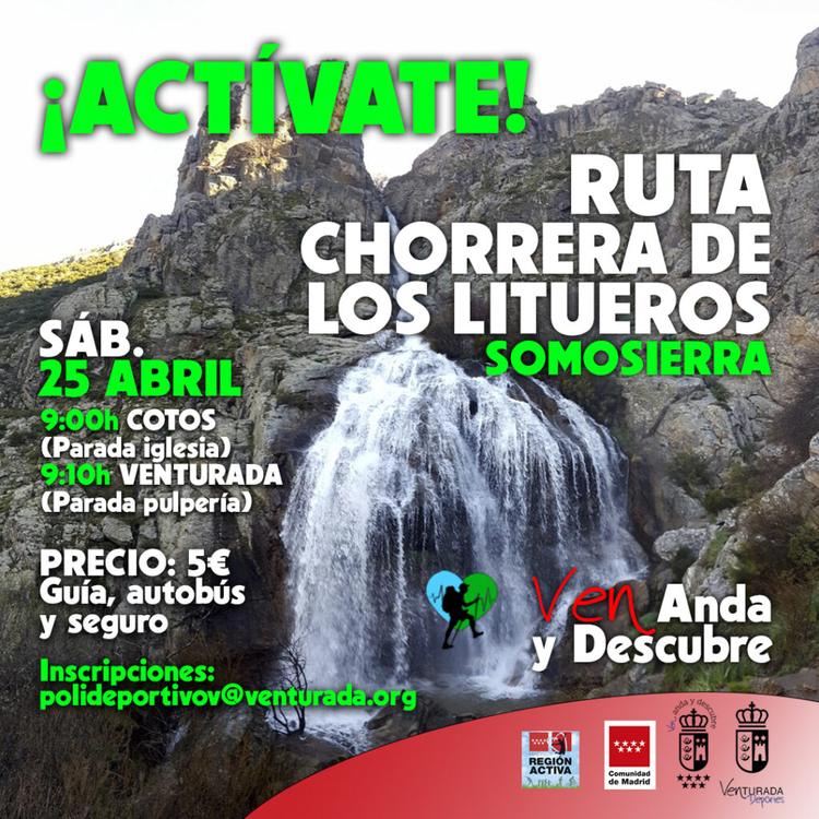 Ruta a la Chorrera de los Litueros