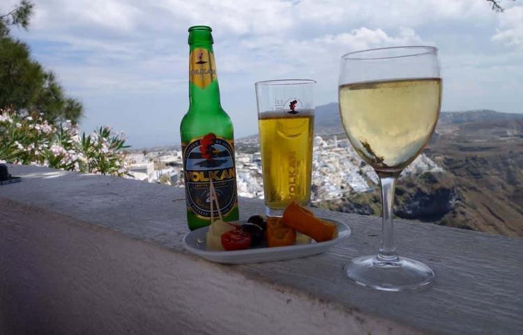 Santorini beers