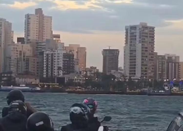 Ciclone provoca ventos de quase 100 km/h no litoral de São Paulo