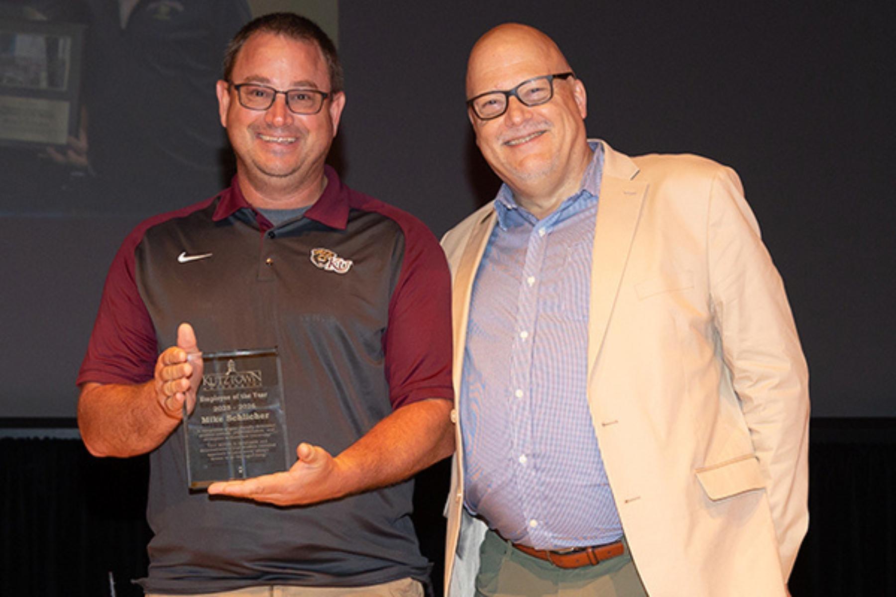 Michael Schlicher named 2026 Kutztown University Employee of the Year