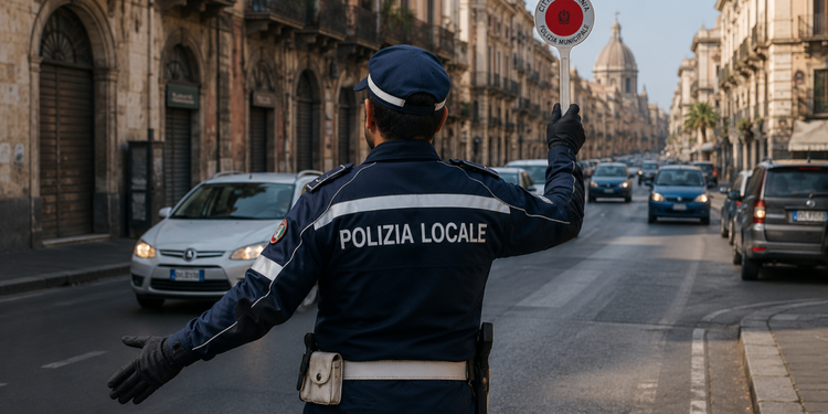 Catania, non si ferma all'alt e investe un vigile: arrestato un 21enne
