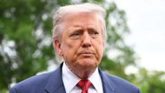 Trump califica de "totalmente inaceptable" la respuesta de Irán a la propuesta para poner fin a la guerra