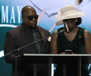 Sister of Haitian-American Coral Springs Vice Mayor speaks at her funeral