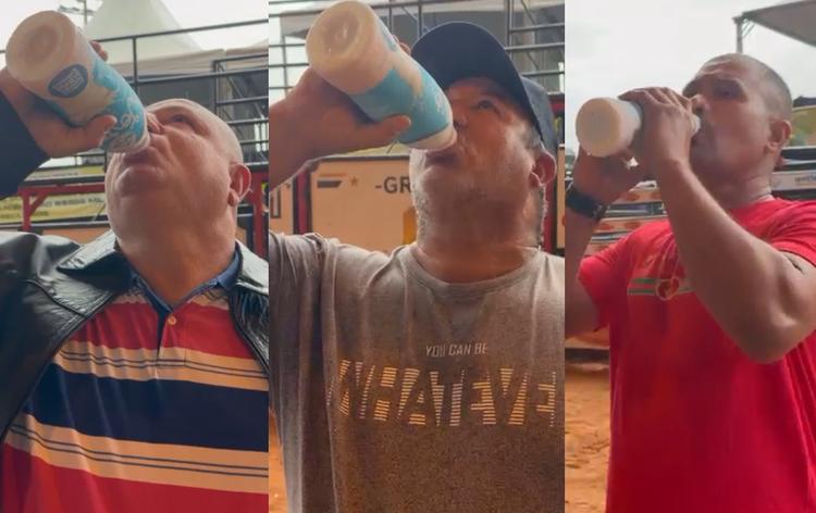 'Prêmio Bezerrão': competição no interior de SP desafia beber 1 litro de leite em segundos
