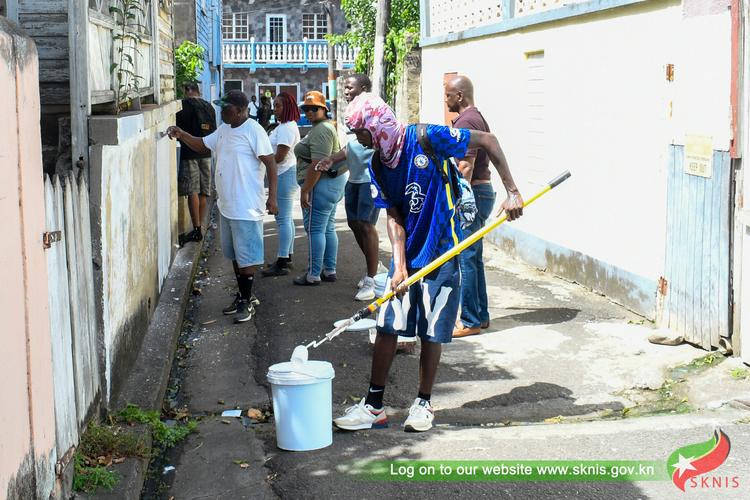 Gang Graffiti Removal Continues